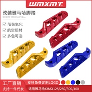 Suitable for Yamaha Motorcycle XMAX125 250 300 400 Anti-slip Pedals Footrest Modified Spinning Pedals