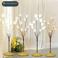 Viremora Golden Apple Tree Lamp Wedding Aisle Stand Light LED Decor for Debut Kasal Birthday