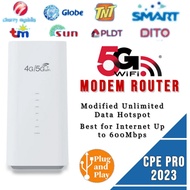 WiFi Router Sim Card Modem 4G/5G Pro CPE LTE Cat12 Up To 600Mbps 2.4G 5G AC1200