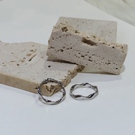 High Purity White Gold Pt950 Platinum Classic Style Rotating Ring