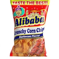 Alibaba Crunchy Corn Chips Barbeque Flavor 55g