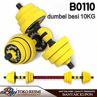 NEWEST STOCK eBuy Dumbbell 1KG Barbell Set Dumbbell Set Dumbbell Barbell 2 In 1 Yellow Dumbbell Set 