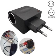 EU US Plug 110V-220V AC to 12V DC Car Charger Plug Socket Car/ Household Power Adapter Converter