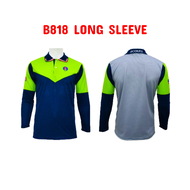 T-Shirt Pengakap Hijau Muda (Design Baru) /Pengakap Green Shirt Collar Sekolah Size 38-46 #B817/B818