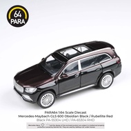 PARA64 1/64 Mercedes-Maybach GLS 600 (Obsidian Black & Rubellite Red)