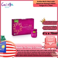 Ecolite Bird's Nest with American Giseng & White Fungus 6's x 70ml