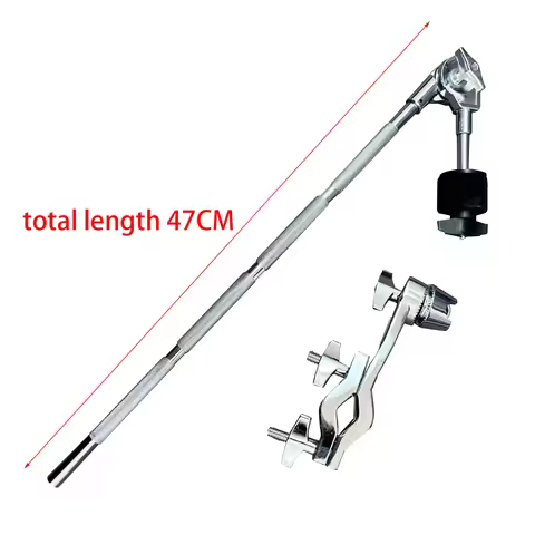 Universal Cymbal Stand Holder Support Metal Cymbal Ratchet Clamp Cymbal Expand Arm Cowbell Clamp for