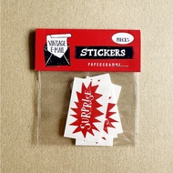 Vintage email sticker pack - surprise