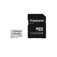 Transcend TS512GUSD300S-A Transcend 512GB UHS-I U3 A1 100MB/S MicroSD w/ Adapter