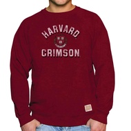 Original Retro Brand Adult University Crewneck (Harvard Crimson - Crimson, Large)