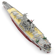 BUILDIFY 8,725 Pieces Yaamato Battleship Model Kit, 1/200 WW2 IJN Yamatoo Building Block Bricks, Com