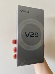 行貨黑色Vivo V29 5G 12GB 512GB （v2250)全套未拆盒（全新）