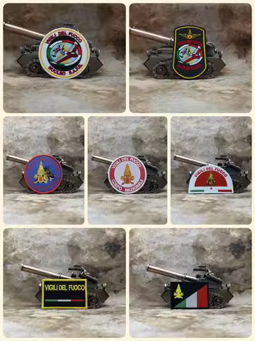 Corpo Nazionale dei Vigili del Fuoco tactical embroidery patches,exquisite and high-quality,used for