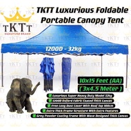 TKTT 10x15 Feet LUXURIOUS Super HeavyDuty Foldable Canopy Tent Gazebo Folding Portable Tent Kanopi K