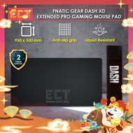 Fnatic Gear Dash XD Extended Pro Hyper Fast E-Sports Gaming Mouse Pad - XL Desk