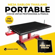 READY STOK!!! Meja Alat Sablon Thailand Portable 1 Palet Sablon Kaos