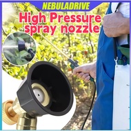 Agricultural Atomization Nozzle 360°Adjustable High Pressure Brass Nozzle Garden Mist Spryer Nozzle