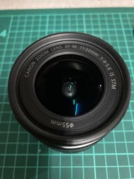 Canon EF-M 11-22mm f/4-5.6 IS STM EOS M 系列專用 超廣角變焦鏡頭 7 - 8 成新 鏡身 膠有 損毀 冇影響操作 冇盒冇保養