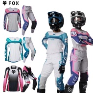 2025 FOX Black/Red/Pink Gear Kit Dirt Bike Motocross MTB MX ATV Motorcycle Combo Off Road Jersey Dir