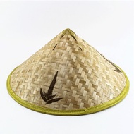 Food Cover! FISHERMAN'S Hat Rattan Basket/ Bamboo Basket/ Hat/ PETANI Rice Field Hat/ Tanggoi/ Vietn