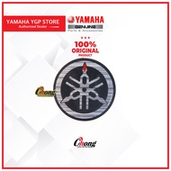 Emblem Logo Cowling/Fering Sticker (Hitam/Biru Skala )25mm RXZ Catalyzer 5PV-F836D-00 HLY!