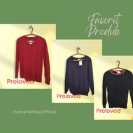 Sweater baju kaos raju knitt thrift