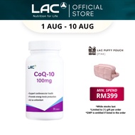 LAC CoQ-10 100mg (30 Softgels) [Exp Feb 2028] 01405060