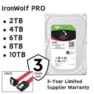 1 IronWolf Pro 2TB 3TB 4TB 6TB 8TB 10TB HDD NAS Internal Hard Drive HDD 3.5 Inch SATA 7200RPM 256MB