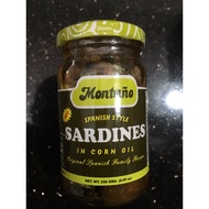 ❀Montaño Spanish Sardines in Corn Oil (Mild Spicy)