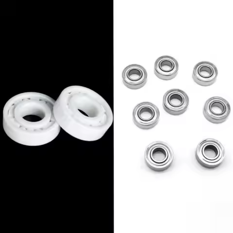 Full Ceramic Hybrid Ceramic Bearing Smooth 623 MR115 MR105 MR117 MR137 MR104 MR106 688 R188 MR63 MR7