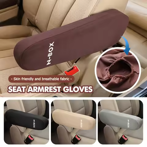 Car Seat Armrest Dust-proof Protector Cover Accessories For Honda NBOX Civic CRV BRV HRV Insight Pil