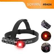 SOFIRN HS42A 2100lm 6LED Headlamp Red Spot＋Flood Clip Upgrade Spotlight & Floodlight