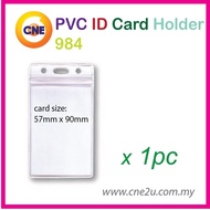 PVC NAME TAG / NAME BADGE / ID TAG / TRANSPARENT ID NAME TAG