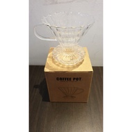 Dripper V60 Glass Coffee Glass Dripper Transparent Coffee Drip 02