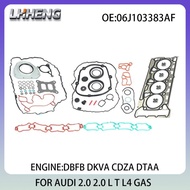 Engine Full Gasket Set For AUDI A3 A4L B8 B9 A6L C7 C8 Q3 Q5 Q5L 2.0L 2.0 L T L4 GAS 08-22 DBFB DKVA