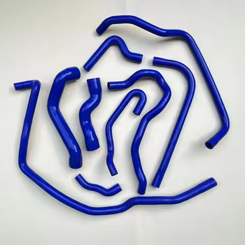 For BMW E38 M52 ENGINE 728i 728il E39 M54 M52 520i 523i 525i 528i 530i Silicone Coolant Radiator Hos