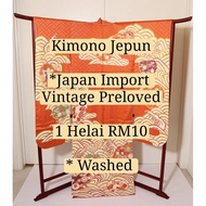 Kimono Jepun Import Vintage Preloved Premium Gred Bundle Borong Free Size 日式和服传统服饰日本二手衣服中古商品古着现货