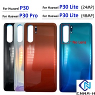 New For Huawei P30 Lite Pro Battery Back Cover Glass Rear Door Replacement Housing STICKER Adhesive With Logo