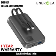 Energea Integra Duo 10000mAh Fast Charge Lightning and USB-C Powerbank (1 Year Local warranty)