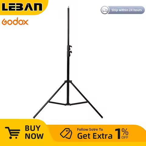 Godox 280cm 2.8m 9FT Pro Heavy Duty Light Stand for Fresnel Tungsten Light TV Station Studio Photo S