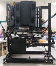 自取另有優惠！現貨！全鋁機架 電腦展示架 單卡礦架 開放式機殼 360水冷 直立式安裝顯卡 MATX ATX