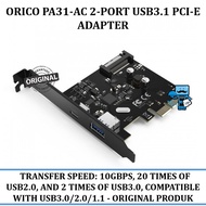 Orico Pa31-Ac 2-Port Usb3.1 Pci-E Adapter - Original