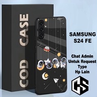 NASA HP Glossy shiny Softcase for type SAMSUNG S24 FEhp Motif/ Samsung S24 Fe/case Samsung S24 Fe/ca
