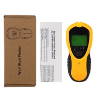 เครื่องตรวจจับโลหะไม้ลวดตัวตรวจจับกำแพงอเนกประสงค์4 In 1เกจวัดความหนาคริสตัลเหลวความละเอียดสูง LCD