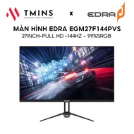 EDRA EGM27F144PVS Gaming Monitor (27Inch-Full HD -144Hz - 99%sRGB) - Genuine product.