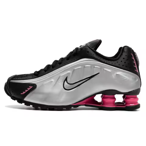 Nike Women's Shoes Shox R4 Sports Shoes Fitness Training Elastic Cushioning Running Shoes Ar3565-012