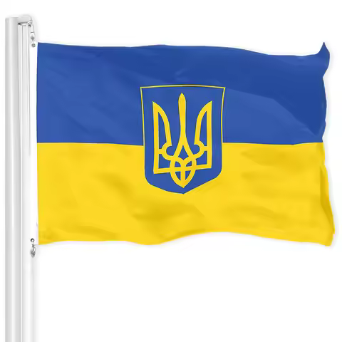 90X150cm Ukrainian presidential flag The Ukraine banner Home Decoration Ukraine flag