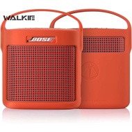 WALKIE The Silicone Protective Cover Is Suitable for Bose SoundLink Color II Bluetooth Speakers, Travel Carrying Case, Speaker Cover, Vertical Speaker Cover with Handle