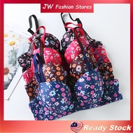 💥JW Fashion💥Women Bra / Wired Bra Size 34-38 / Ready Stock / Erica Flower With Under Wired Daily Bra