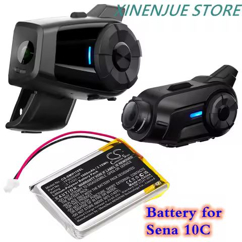 Wireless Headset Battery 3.7V/1000mAh YP803040P for Sena 10C